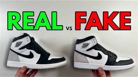 real jordan shoes vs fake|air jordan 1s counterfeit.